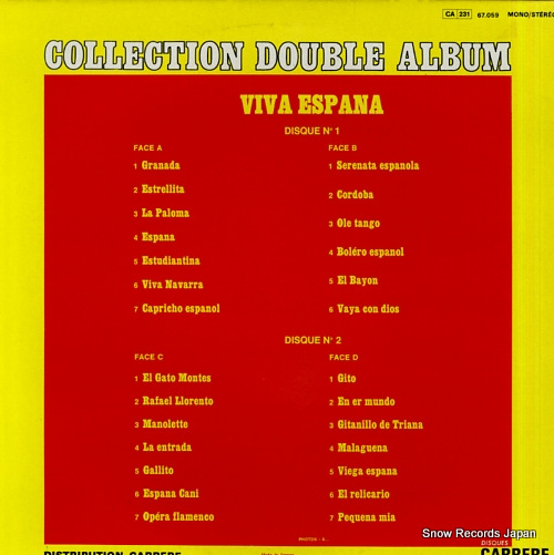 V/A viva espana 67.059 - back cover