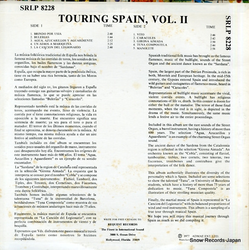 V/A touring spain, vol.2 SRLP8228