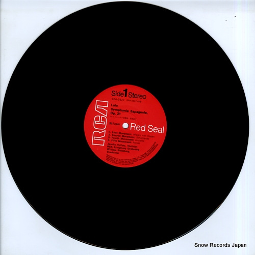 HEIFETZ, JASCHA lalo; symphonie espagnole SRA-2827