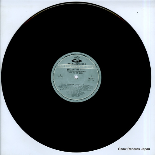 GREY, MADELEINE chants d'auvergne (arranged by canteloube) GR-2154
