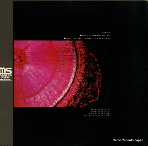 LABEQUE, KATIA AND MARIELLE bartok; sonate pour deux pianos et percussion NCC-8021-R