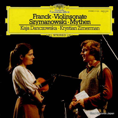 DANCZOWSKA, KAJA franck; violinsonate 28MG0143