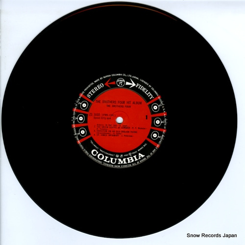 BROTHERS FOUR, THE the brothers four hit album ZS-1018