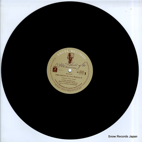 FURTWANGLER, WILHELM beethoven; piano concerto no.4 WF-60048