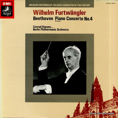 FURTWANGLER, WILHELM beethoven; piano concerto no.4 WF-60048