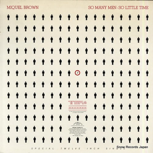 BROWN, MIQUEL so many men - so little time TSR828