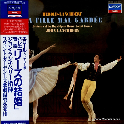 LANCHBERY, JOHN herold-lanchbery; la fille mal gardee L56C-1846/7
