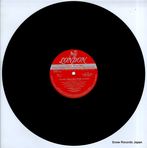 KRAUSS, CLEMENS village swallows from austria / strauss family concert vol.3 K15C-5042