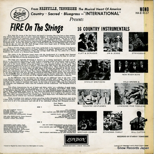 V/A fire on the strings HA-B8117
