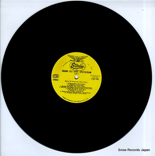 V/A grand ole opry spectacular SLP242