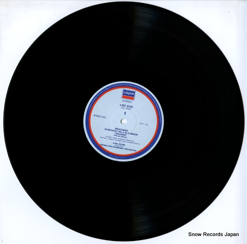 BOHM, KARL bruckner; symphony no.3 in d minor 