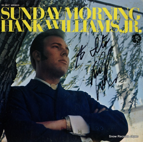WILLIAMS, HANK, JR. sunday morning SE-4657