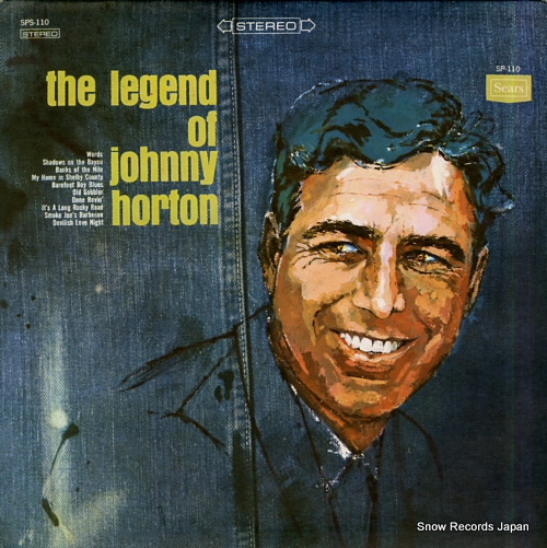 HORTON, JOHNNY the legend of johnny horton SPS-110