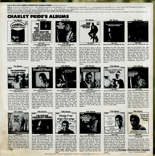 PRIDE, CHARLEY sweet country APL1-0217