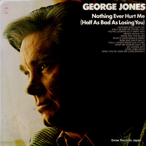 JONES, GEORGE nothing ever hurt me (half as bad as losing you) KE32412 - front cover