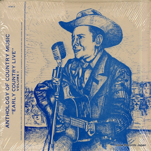 WILLIAMS, HANK early country live volume 1 ACM-3 - back cover