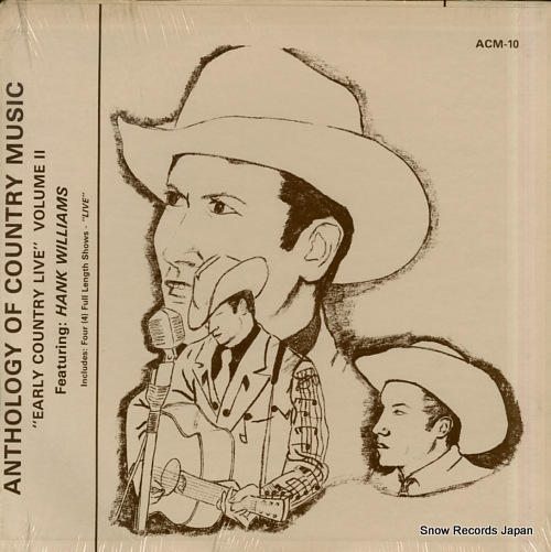 WILLIAMS, HANK eary country live volume 2 ACM-10