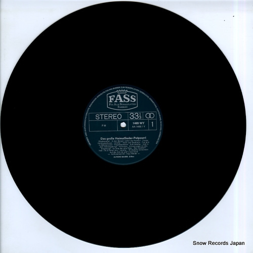 ե󥹡Х das grobe heimatlieder-potpourri 1469WY
