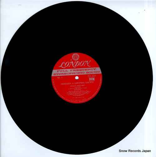 ANSERMET, ERNEST honegger; a christmas cantata SLC1261