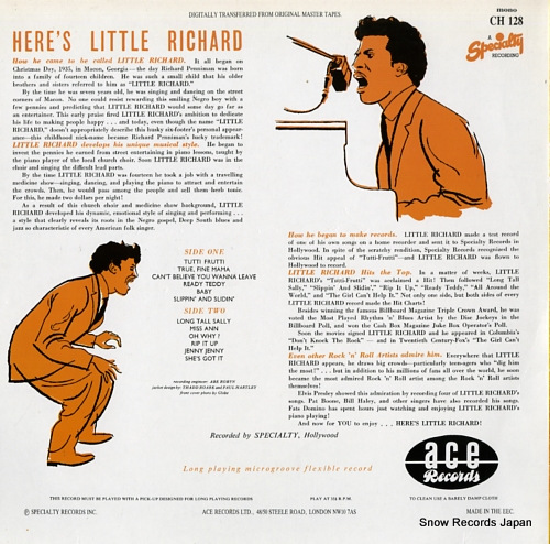 RICHARD, LITTLE here's little richard CH128