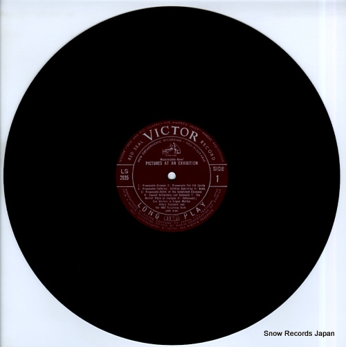 TOSCANINI, ARTURO moussorgsky-ravel; pictures at an exhibition LS-2035