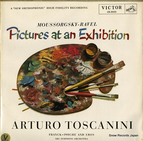 TOSCANINI, ARTURO moussorgsky-ravel; pictures at an exhibition LS-2035