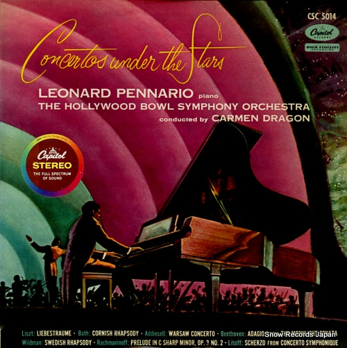 PENNARIO, LEONARD concertos under the stars CSC-5014