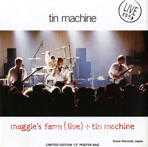 TIN MACHINE maggie's farm (live) + tin machine 12MTP73
