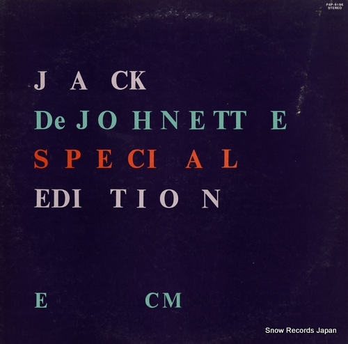 DEJOHNETTE, JACK special edition PAP-9196