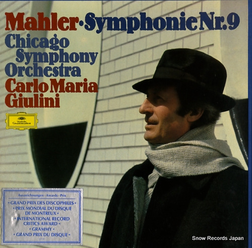 GIULINI, CARLO MARIA mahler; symphony no.9 in d major 2707097