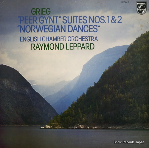 LEPPARD, RAYMOND grieg; peer gynt suite no.1 op.46 X-7669