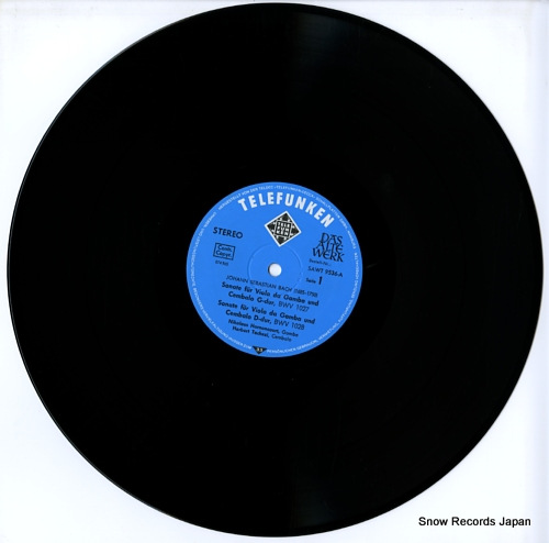 HARNONCOURT, NIKOLAUS bach; gambensonaten sonate g-dur 6.41243/SAWT9536