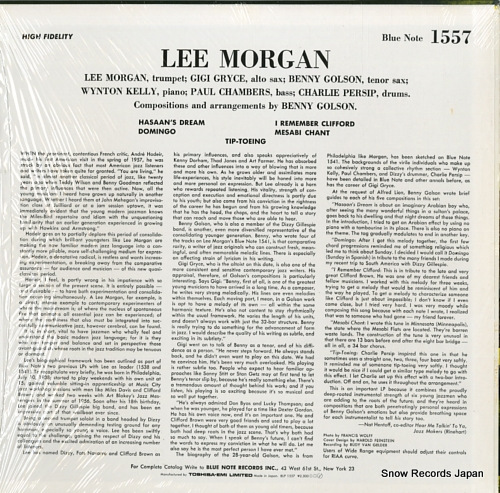 MORGAN, LEE volume 3 BLP1557