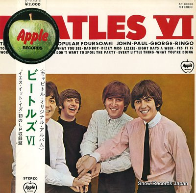 BEATLES, THE beatles vi AP-80035