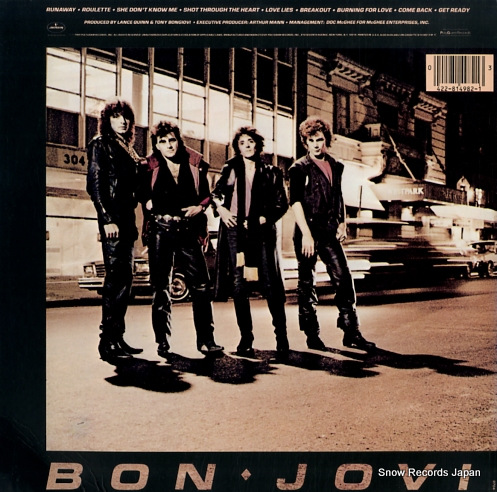 BON JOVI bon jovi 814982-1M-1