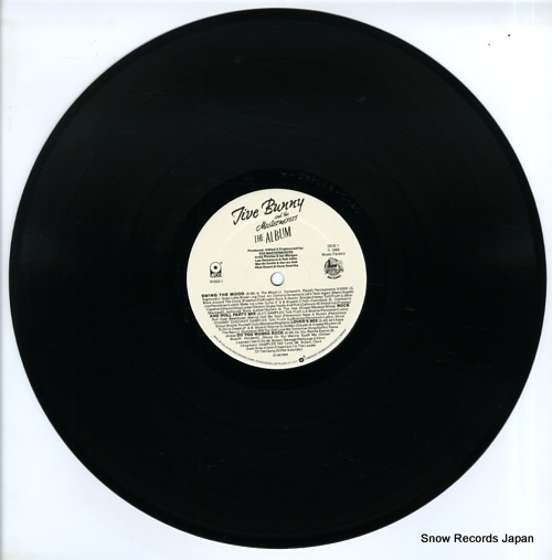 BUNNY, JIVE the album 91322-1