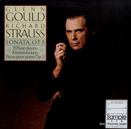 GOULD, GLENN strauss; sonata, op.5 28AC1794
