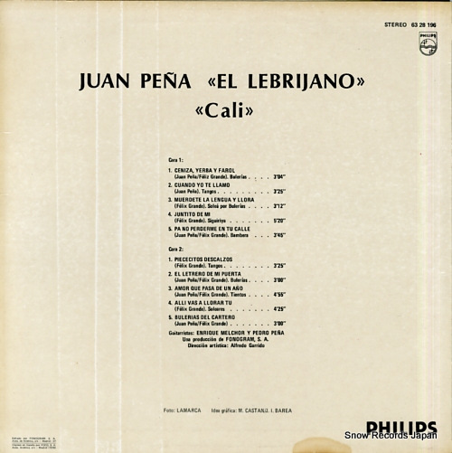 EL LEBRIJANO cali 6328196