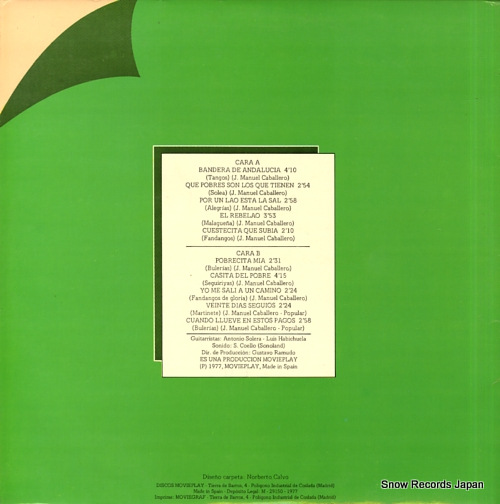 MERCE, JOSE bandera de andalucia 17.1208/3