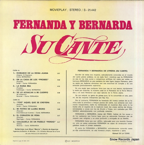 եʥȥ٥ͥ su cante S-21.442