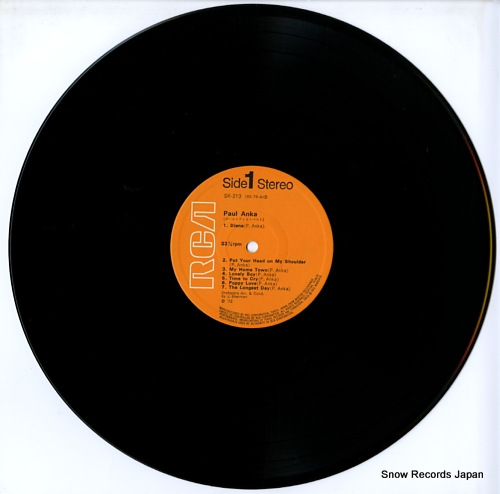 ANKA, PAUL paul anka SX-213