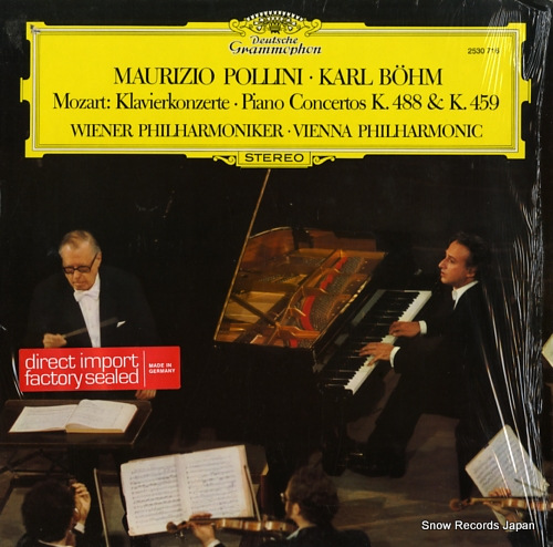 POLLINI, MAURIZIO mozart; klavierkonzerte piano concertos k.488 & k.459 2530716
