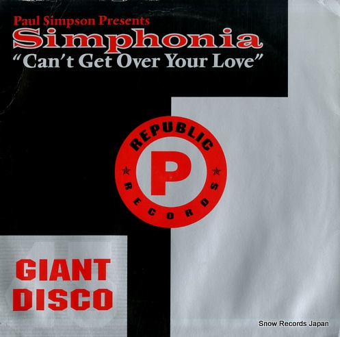 SIMPHONIA can't get over your love LICT028