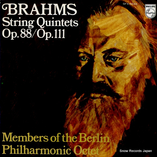 MEMBERS OF THE BERLIN PHILHARMONIC OCTET brahms; string quintets op.88 / op.111 SFX-8522