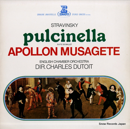 DUTOIT, CHARLES stravinsky; pulcinella, apollon musagete ERA-2120