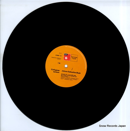 COLLEGIUM AUREUM bach; vier ouverturen 2920332-8