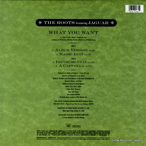 ROOTS, THE what you want 4479288
