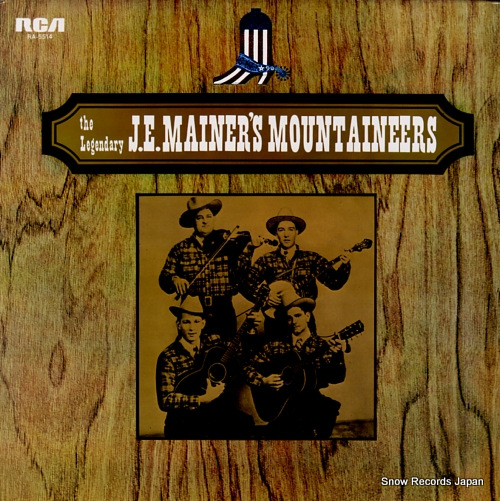 J.E. MAINER'S MOUNTAINEERS the legendary j.e. mainer's mountaineers RA-5514