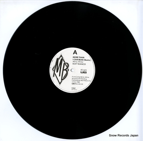 MATT BIANCO more than i can bear (remix) YZ34T