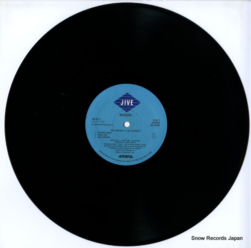 WHODINI you brought it on yourself JDI-9711